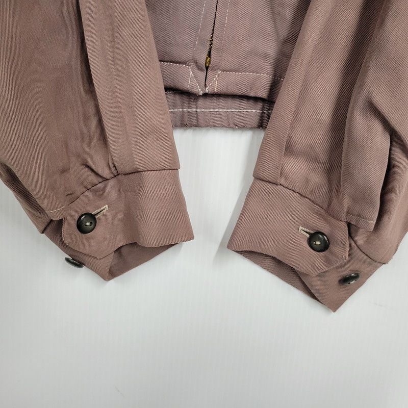 60s レーヨン ギャバジン conmar zip ジャケット ブルゾン 楽天市場】50's ビンテージ ☆ Unknown フルジップ CROWN バネジップ