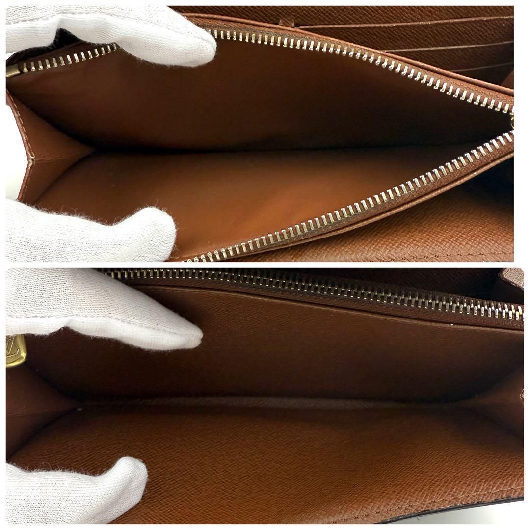 鑑定書付】ルイヴィトン モノグラム ポルトフォイユ サラ 長財布 #136