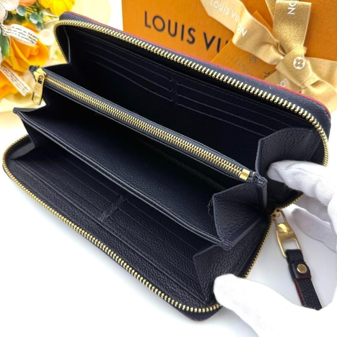 鑑定書付】極美品 ルイヴィトン アンプラント ジッピー マリーヌ