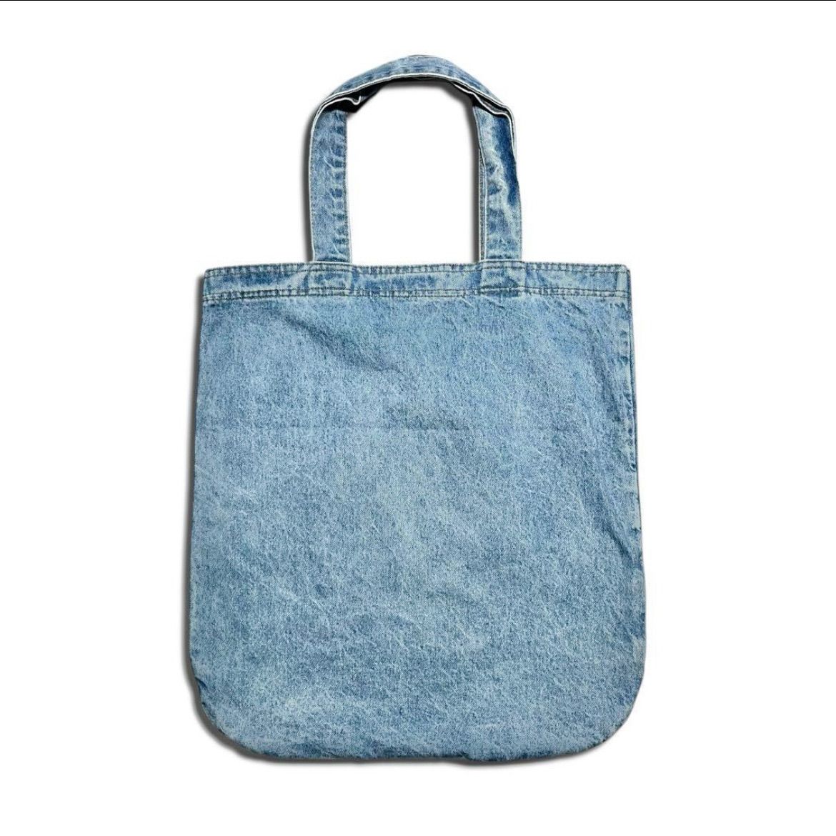 USA製 90s 80s デニム トート バッグ アメリカ 立体 ヴィンテージ