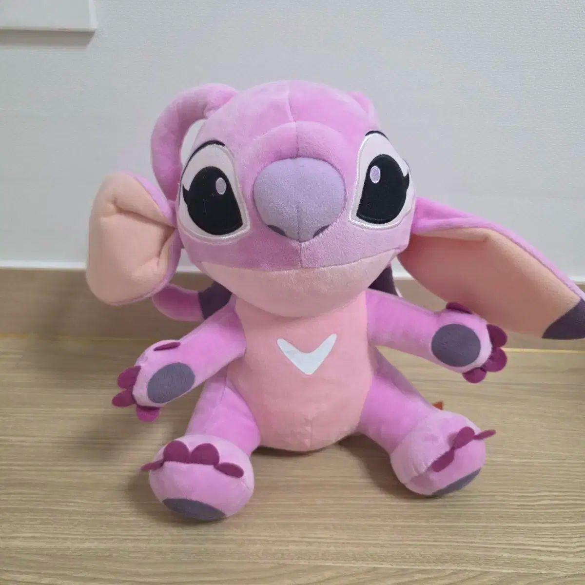 ディズニー スティッチ エンジェル シッティング ぬいぐるみ 25cm