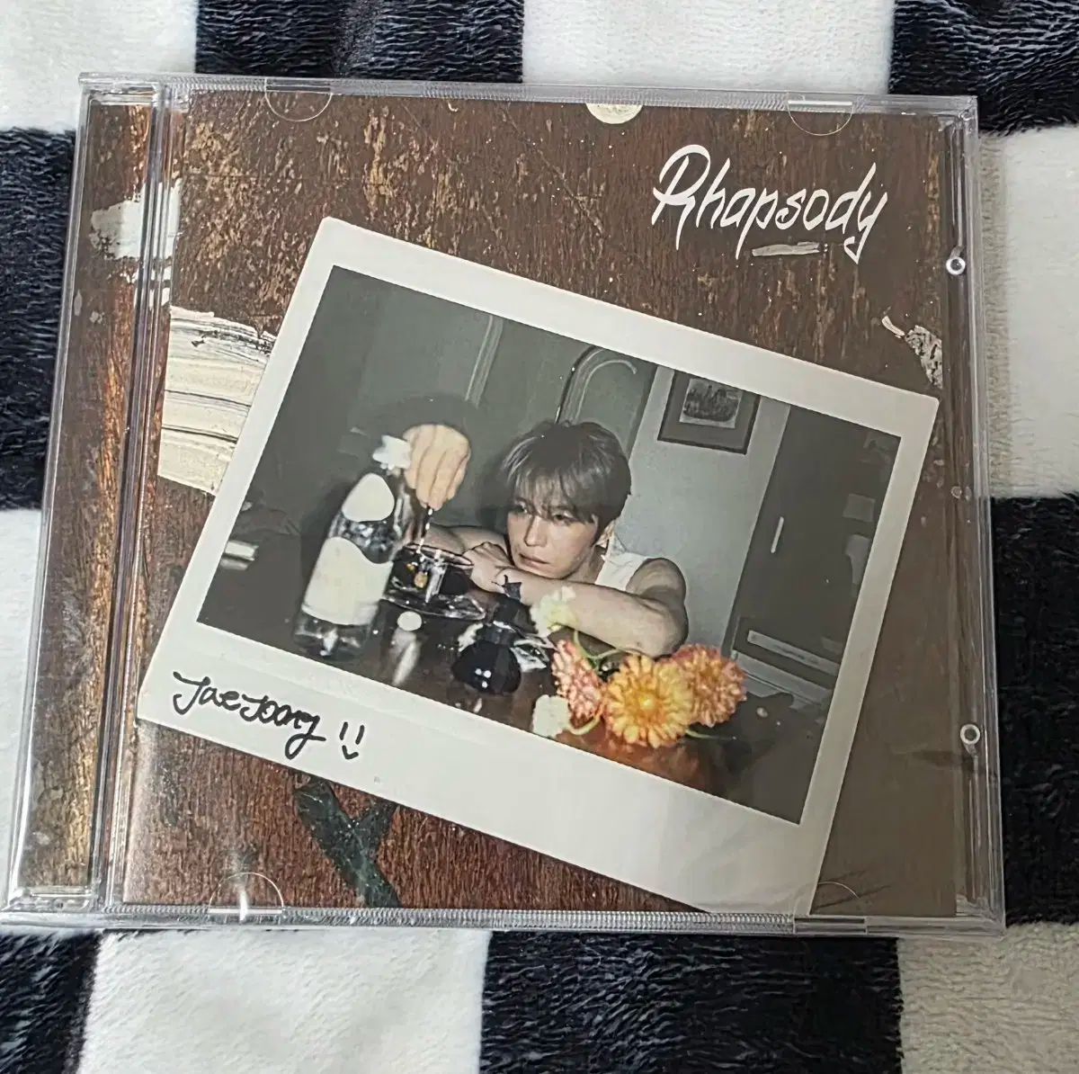 キムジェジュン　サイン入り　アルバム 未開封 キム・ジェジュン Rhapsody 盤 日本 アルバム MIHARA 限定