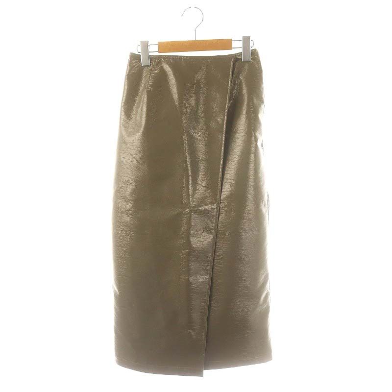 ジプソフィア gypsohila Enamel Wrap Skirt ラップスカート ロング F