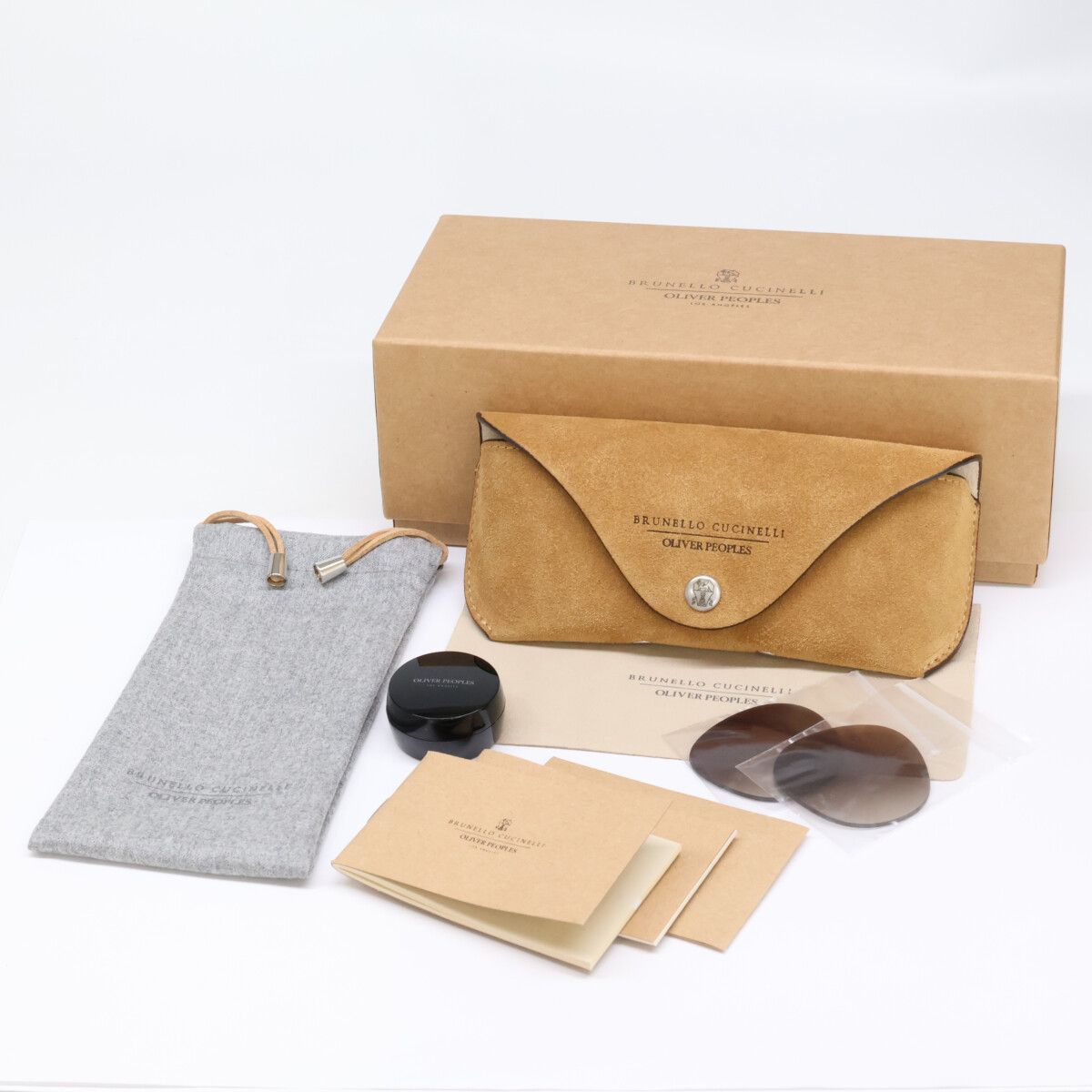 OLIVER PEOPLES オリバーピープルズ x Brunello Cucinelli ブルネロ  