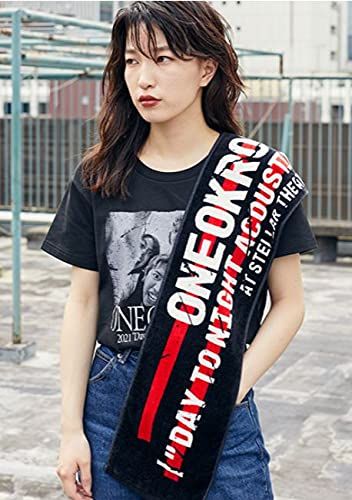 ONE OK ROCK LIVE Tシャツ、マフラータオル ワンオクロック グッズ Tシャツ Lサイズ マフラータオル Amazon.co.jp