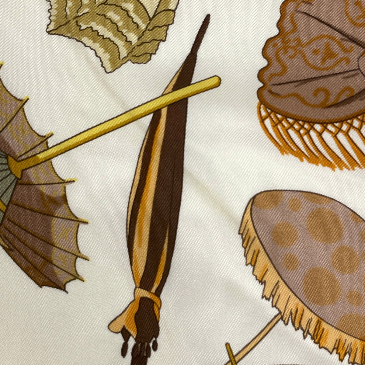 エルメス HERMES カレ 90 OMBRELLES ET PARAPLUIES 日傘と雨傘