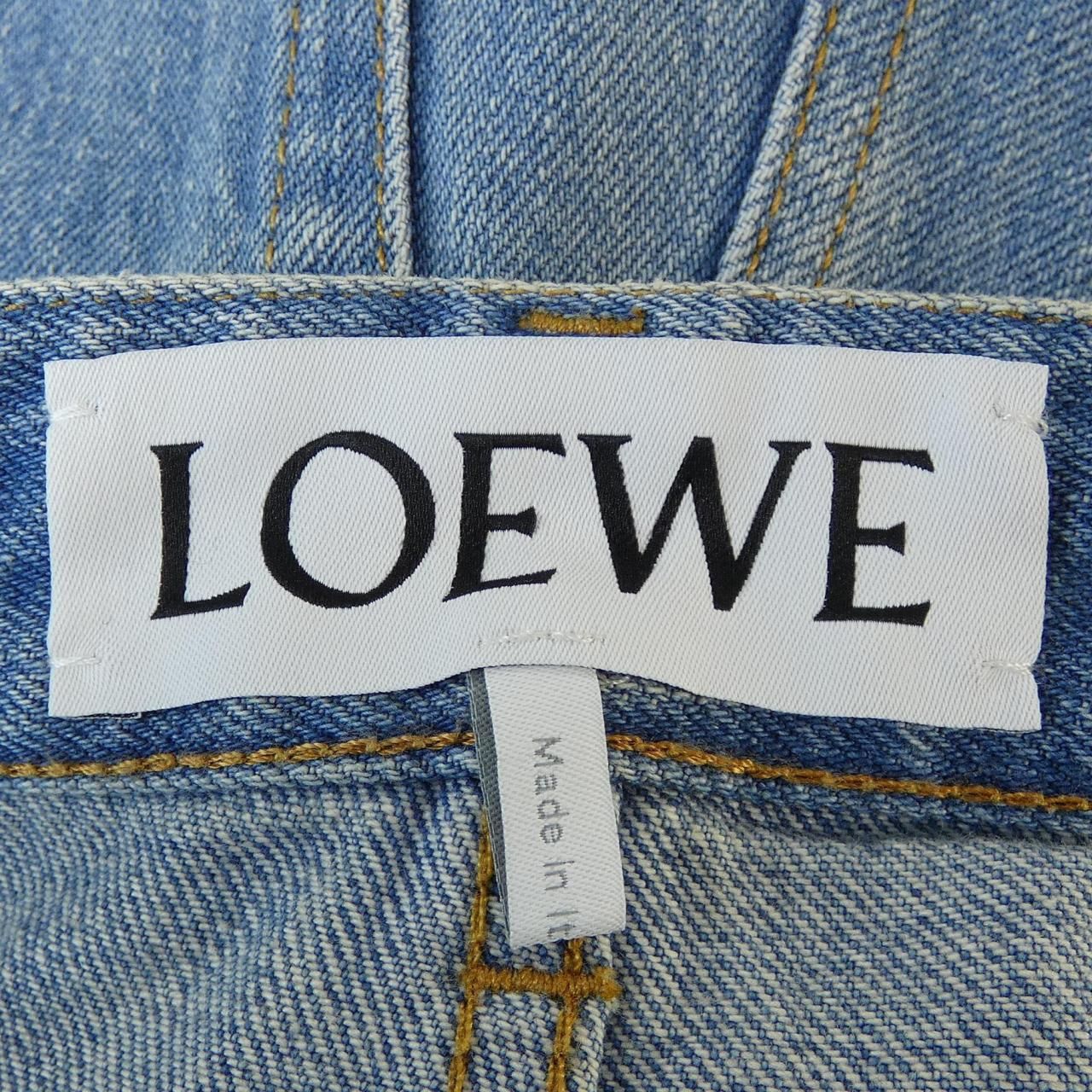 ロエベ LOEWE ジーンズ ロエベ LOEWE デニム パンツ ジーンズ ブルー