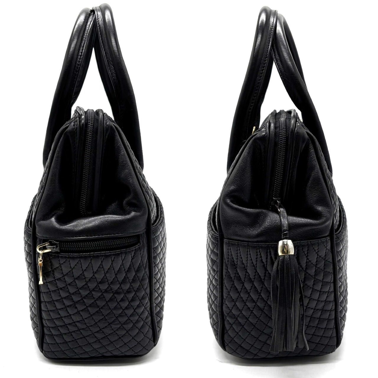 ✨良品✨ BALLY バリー キルティング ゴールド金具 ハンドバッグ