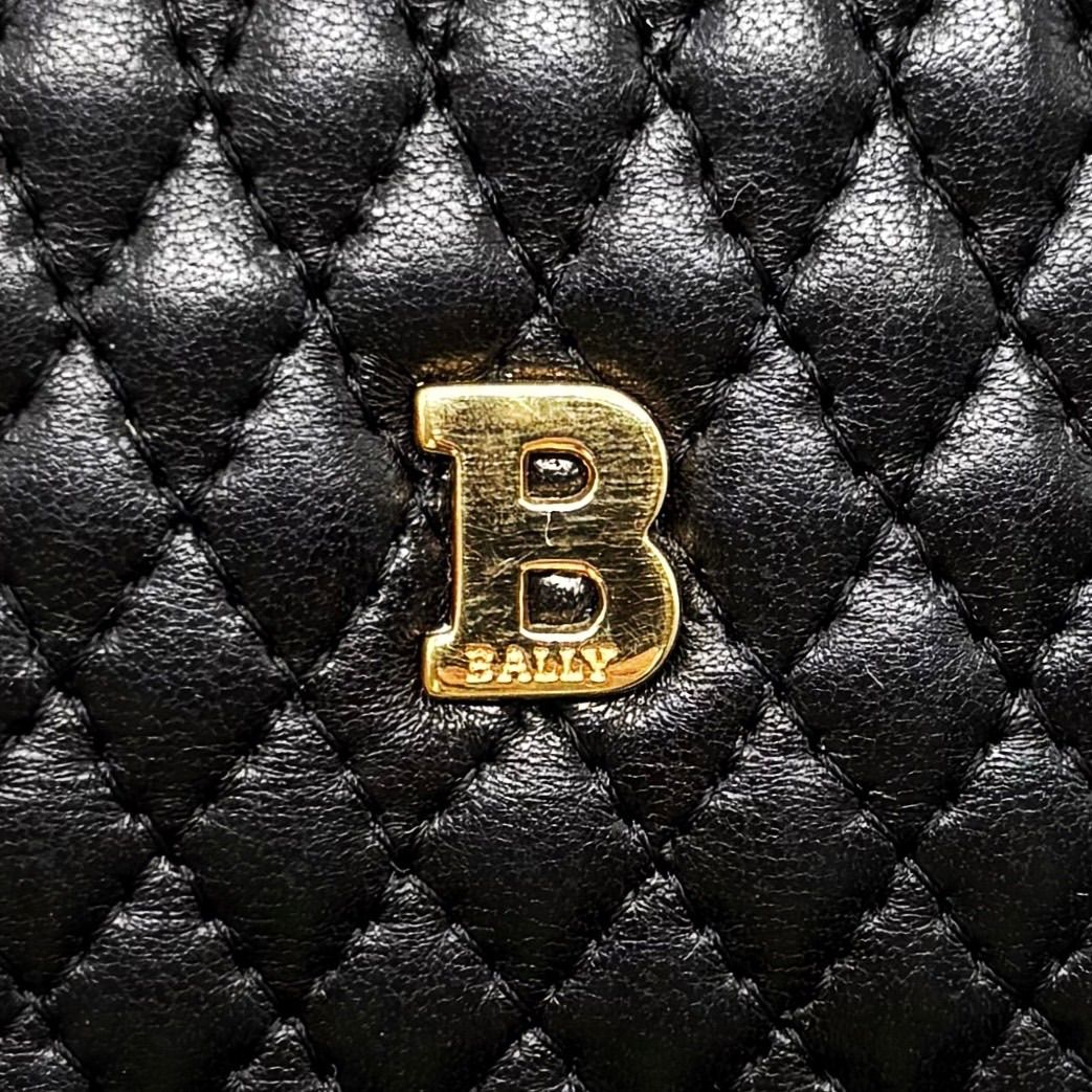 ✨良品✨ BALLY バリー キルティング ゴールド金具 ハンドバッグ