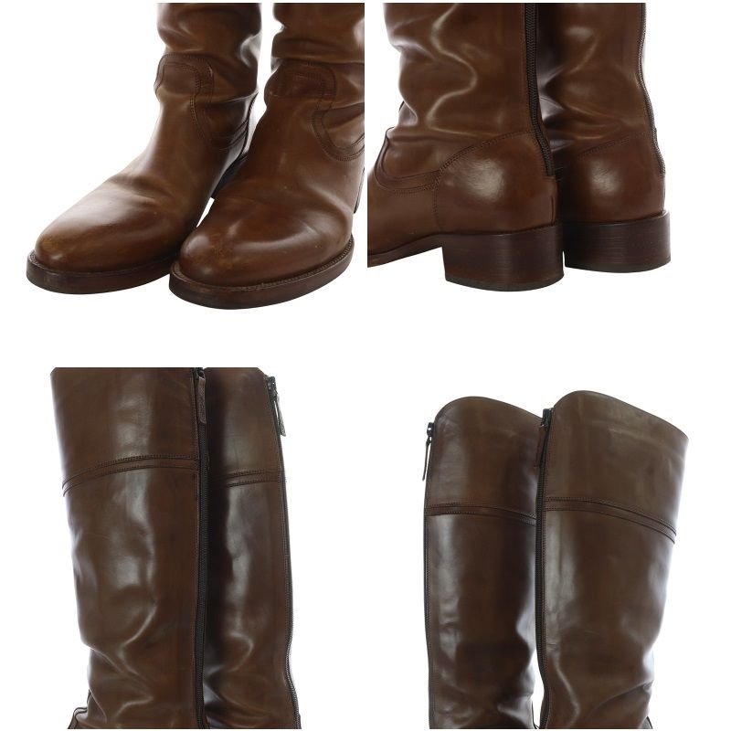 サルトル SARTORE ウエスタンブーツ ロング ハイヒール レザー 37 23cm