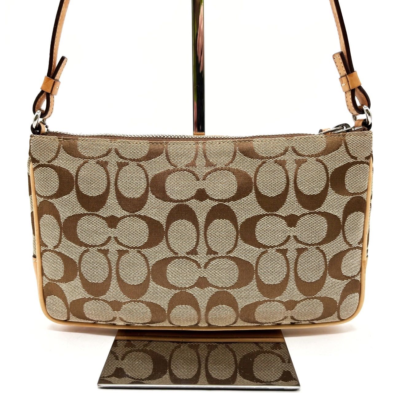 良品】 COACH コーチ ハンドバッグ トートバッグ ショルダーバッグ 