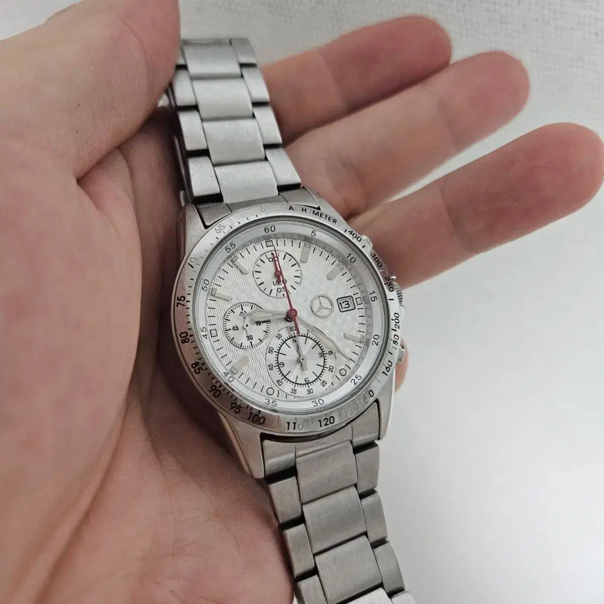 セイコー クロノグラフ Mercedes-Benz : Benz CHRONOGRAPH メンズ 