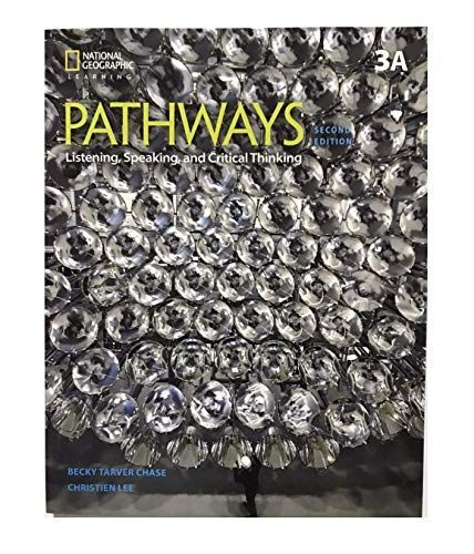Pathways: Listening, Speaking, and Critical Thinking 3: Student Book 3A/Online Workbook [Paperback] Johannsen, Kristin