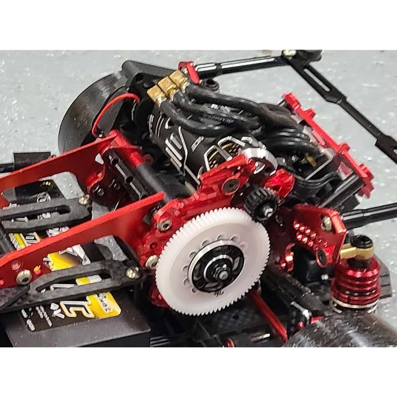 迅速発送】RC-ART RDX-ARTコンバ用380モータープレート(パープル) 1