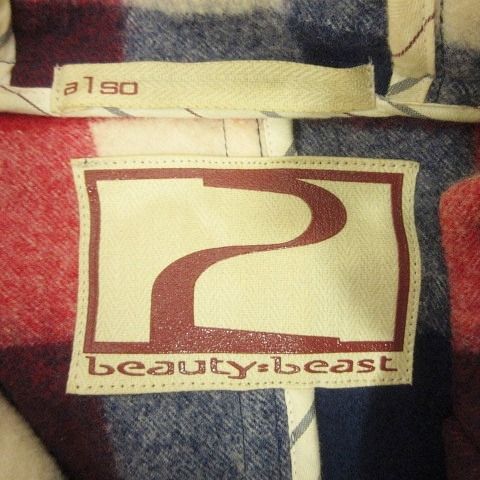 ビューティービースト beauty beast チェック ダッフルコート アウター