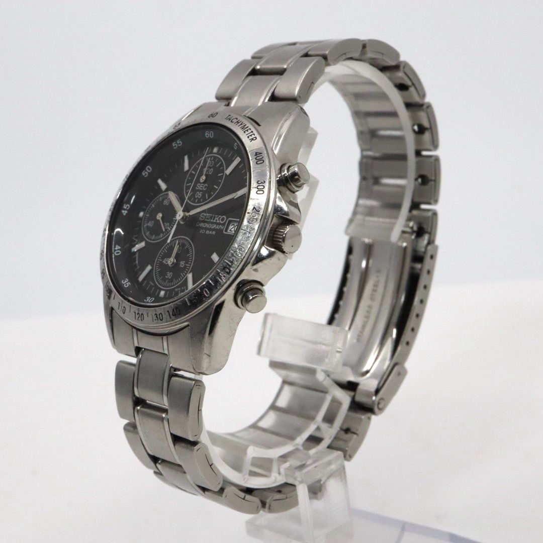 SEIKO セイコー スピリット クロノグラフ メンズ 腕時計 ステンレス  