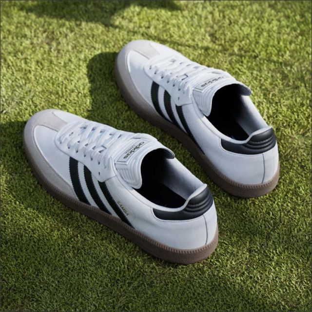 最新 種類27：ホワイト/ブラック/ガム/27.0cm アディダス サンバ