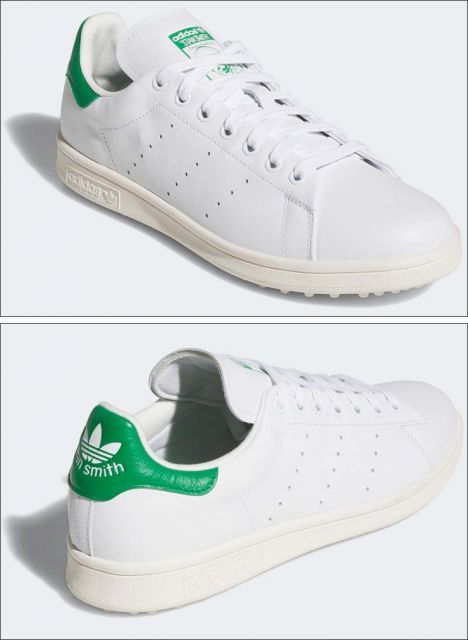 アディダス　スタンスミス　ゴルフシューズ J275 ホワイト/グリーン adidas（アディダス） スニーカー STAN SMITH GOLF CLOUD WHITE GREEN