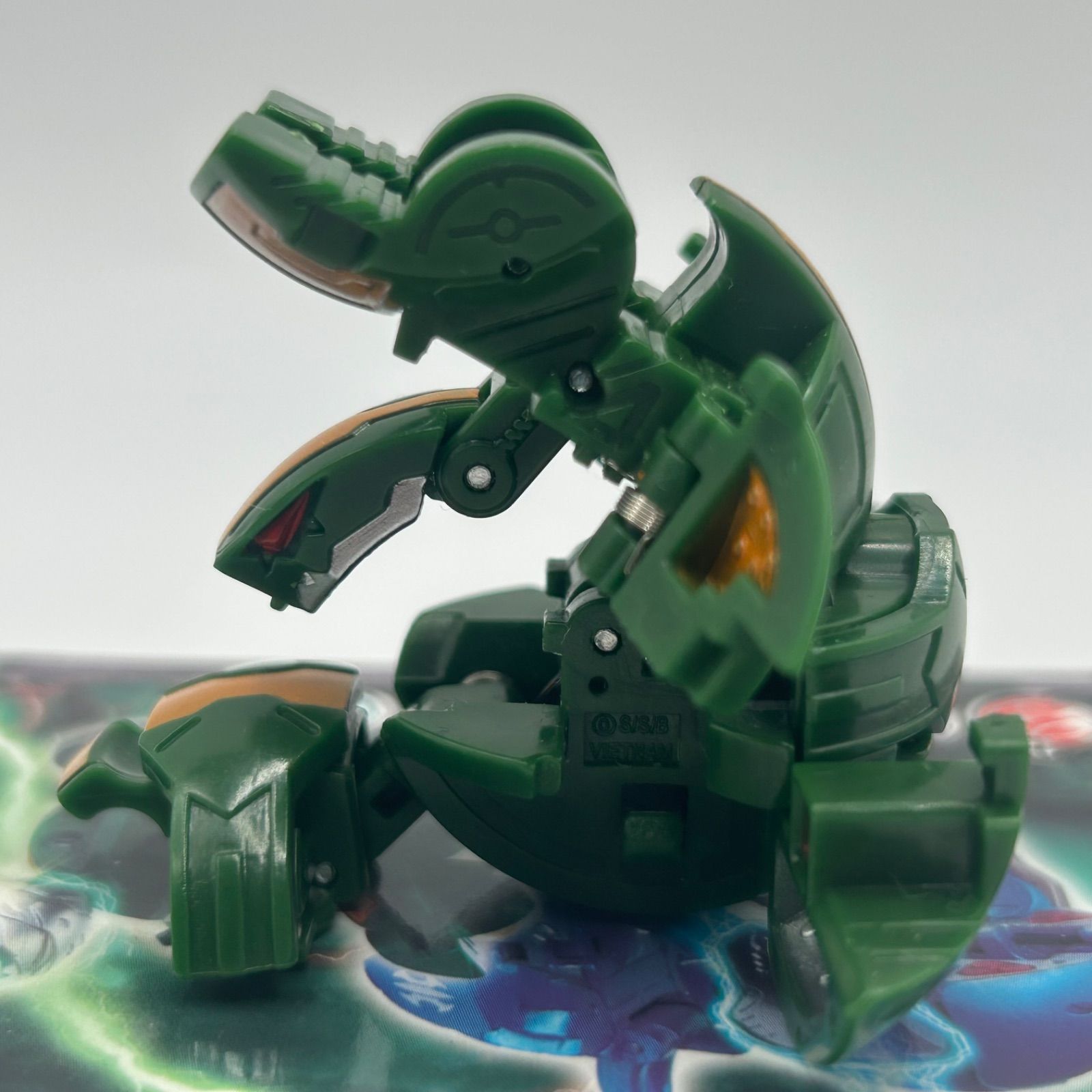 本体美品 カード付き 爆丸 滅ホロヴォス 硬タンクァー 堅パンツァー