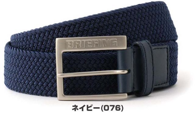 ブリーフィング スクエアバックル メッシュ ベルト ゴルフウェア