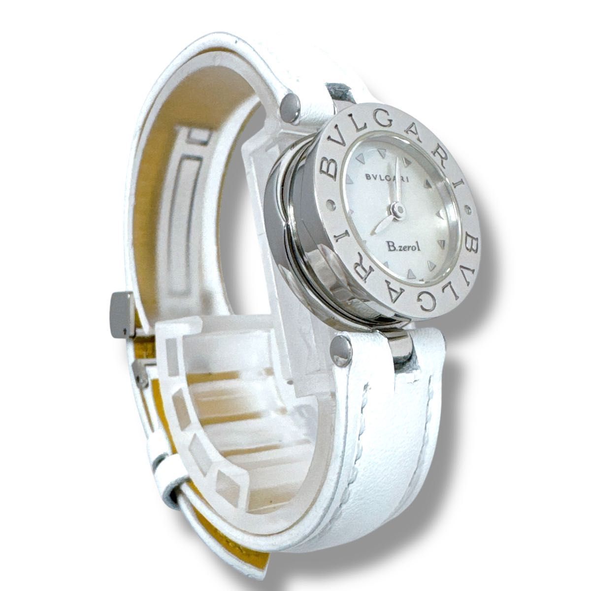 ブルガリ ビーゼロワン BZ22S シェル レザー レディース 時計 ブランド BVLGARI - ブルガリ ビーゼロワン BZ22S シェル レザー レディース