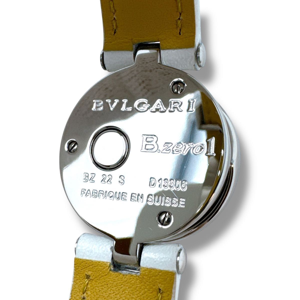 ブルガリ ビーゼロワン BZ22S シェル 革ベルト レディース 時計