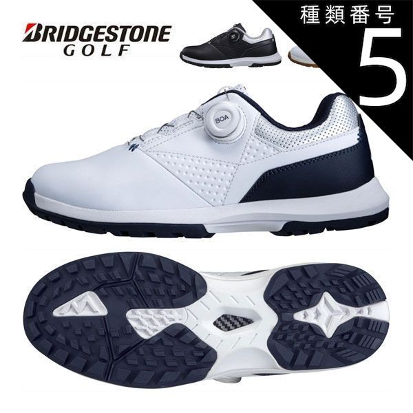 種類5：ブラック(BK)/23.0cm ブリヂストンゴルフ ゼロ・スパイク