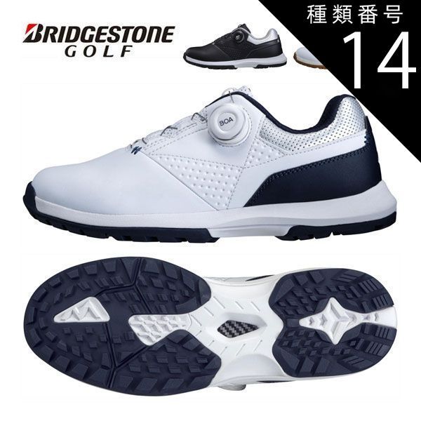 種類14：ブラック(BK)/24.5cm ブリヂストンゴルフ ゼロ・スパイク