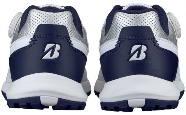 ブリヂストン レディースゴルフシューズ BOAシステム ホワイト/ネイビー ブリヂストン レディースゴルフシューズ BOAシステム ホワイト