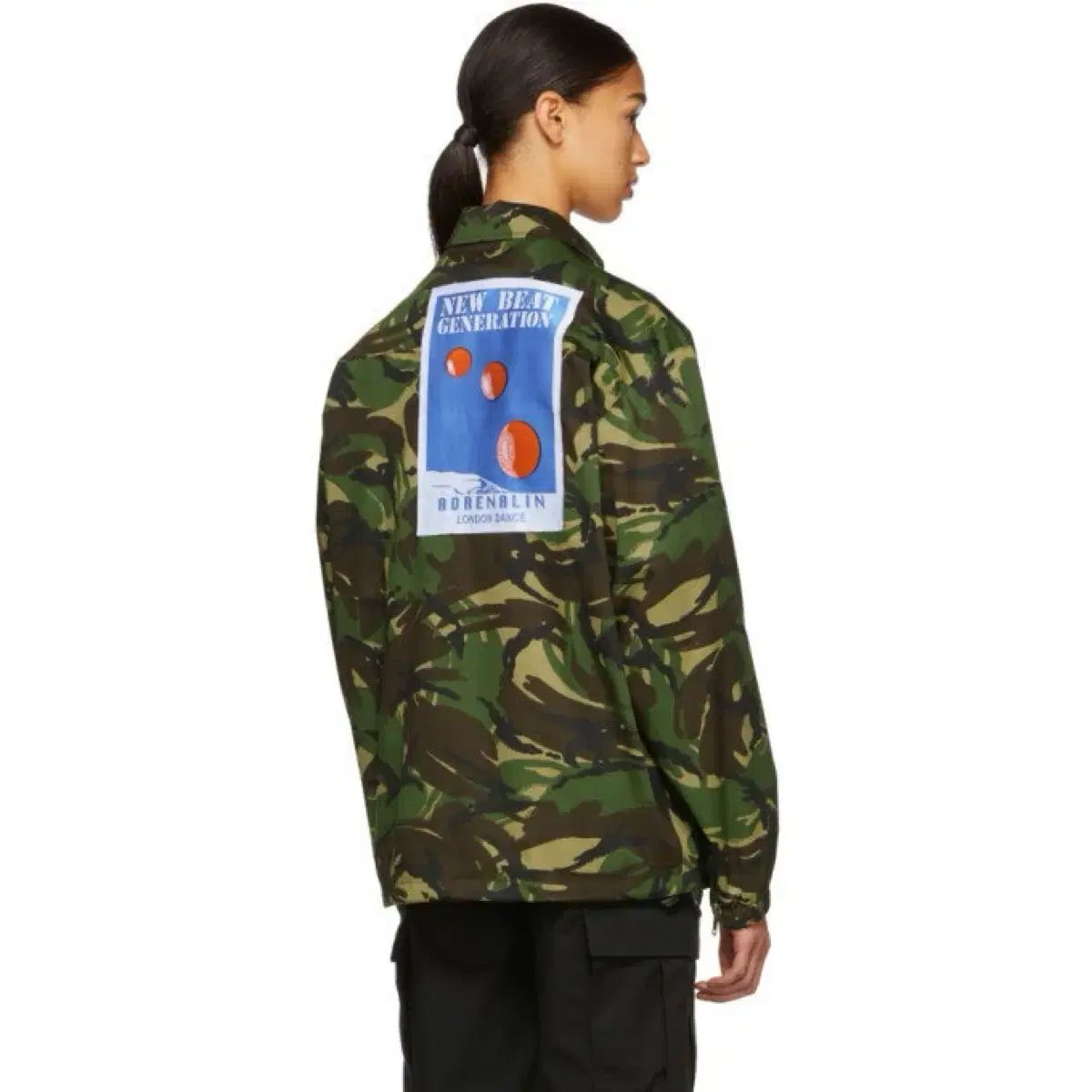 martine rose】マーティンローズ カモフラ パッチジャケット L Martine