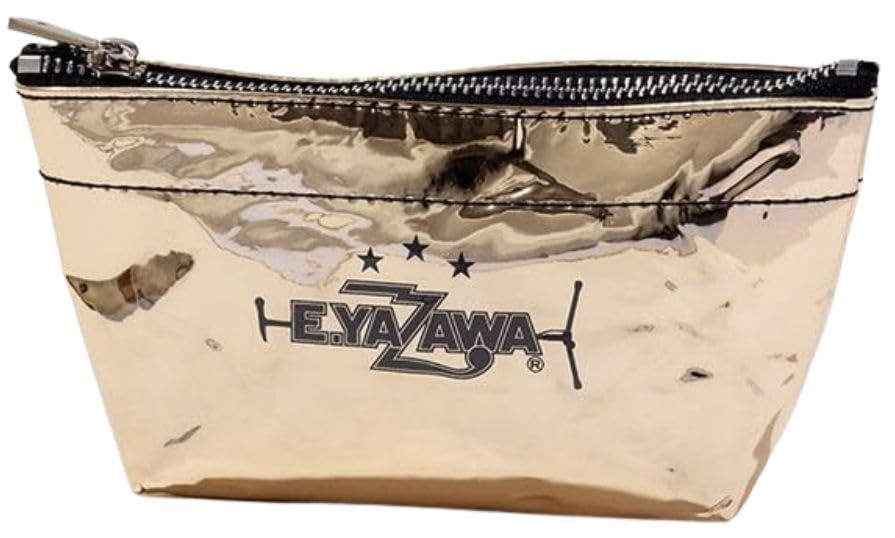 矢沢永吉（EIKICHI YAZAWA）2023 メタリックポーチ(ロゴ)「ゴールド