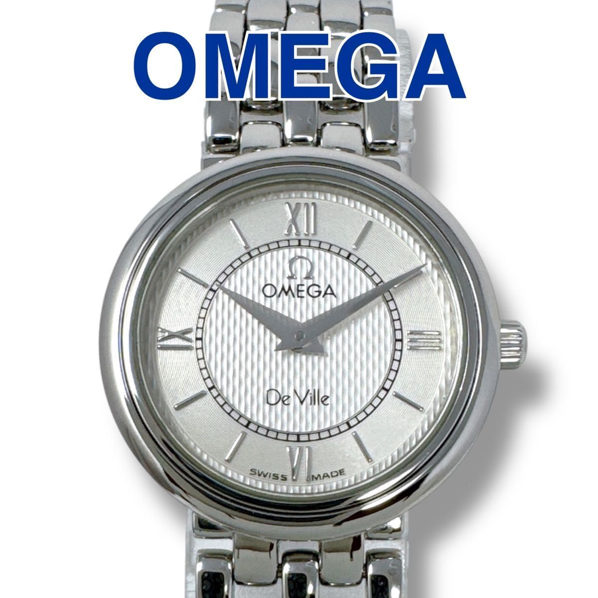 オメガ デビル デヴィル プレステージ シルバー レディース 腕時計