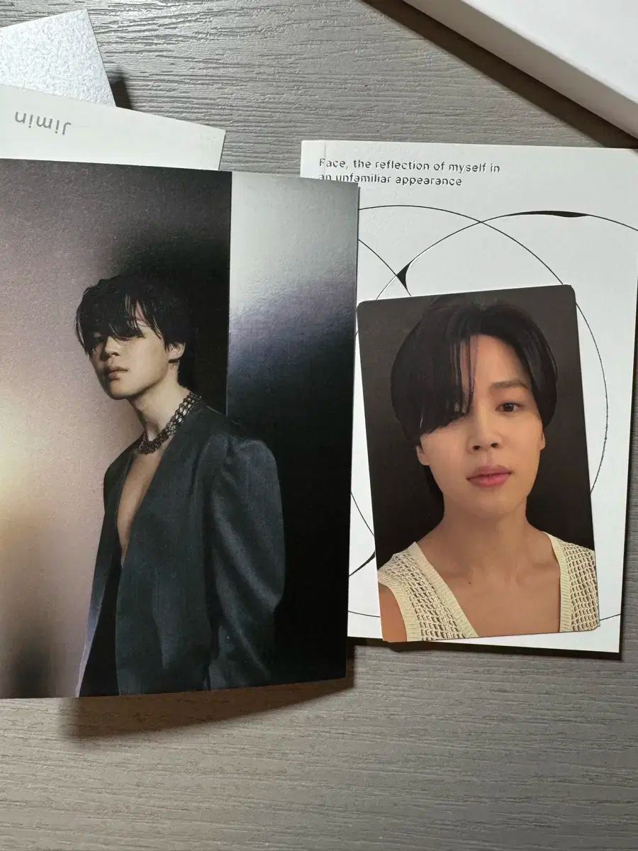 BTS FACE WSUS CD JIMIN ポスカ BTS Jimin FACE 1st Solo Album All 3