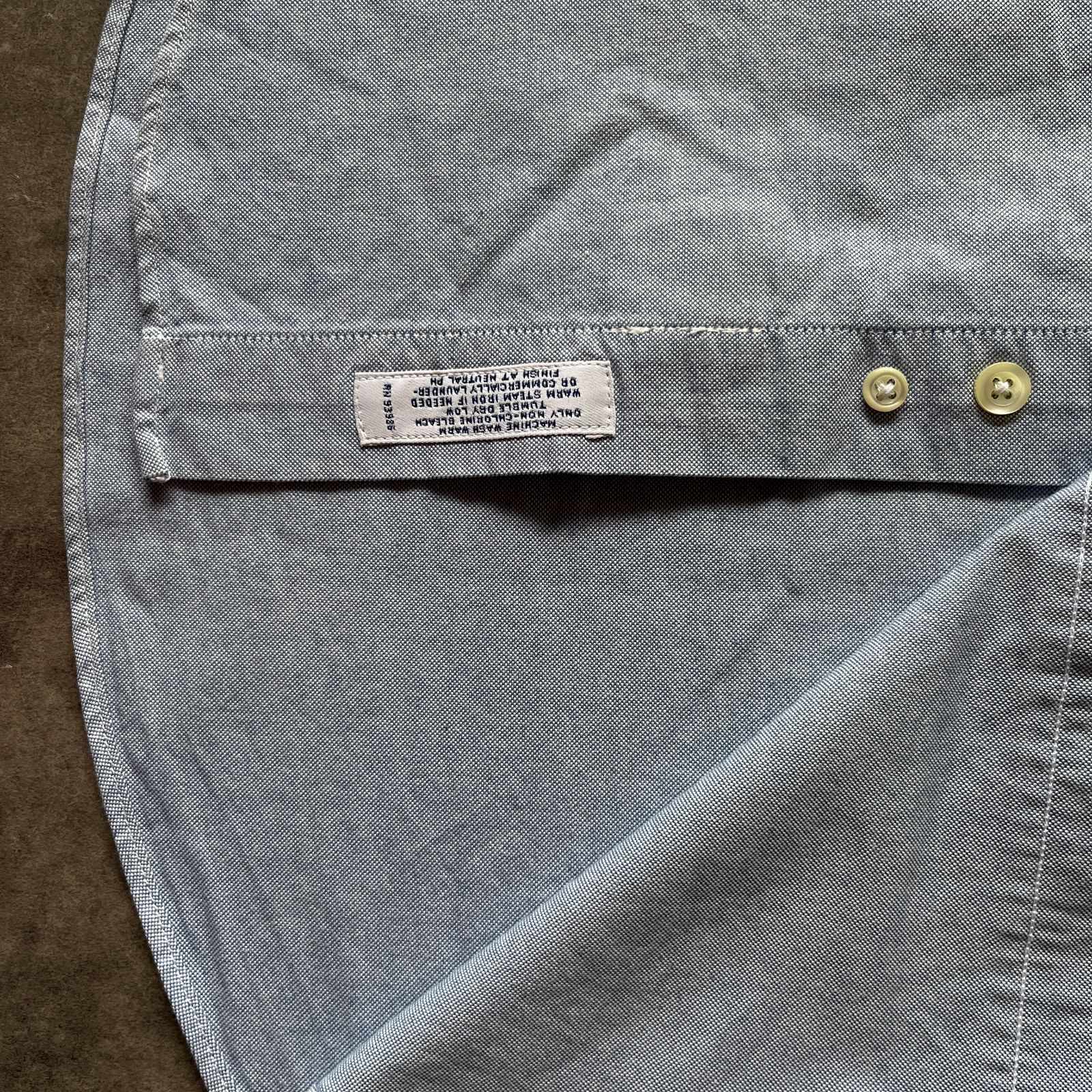 80s-90s Brooks Brothers USA製 オックスフォードシャツ L相当 A106