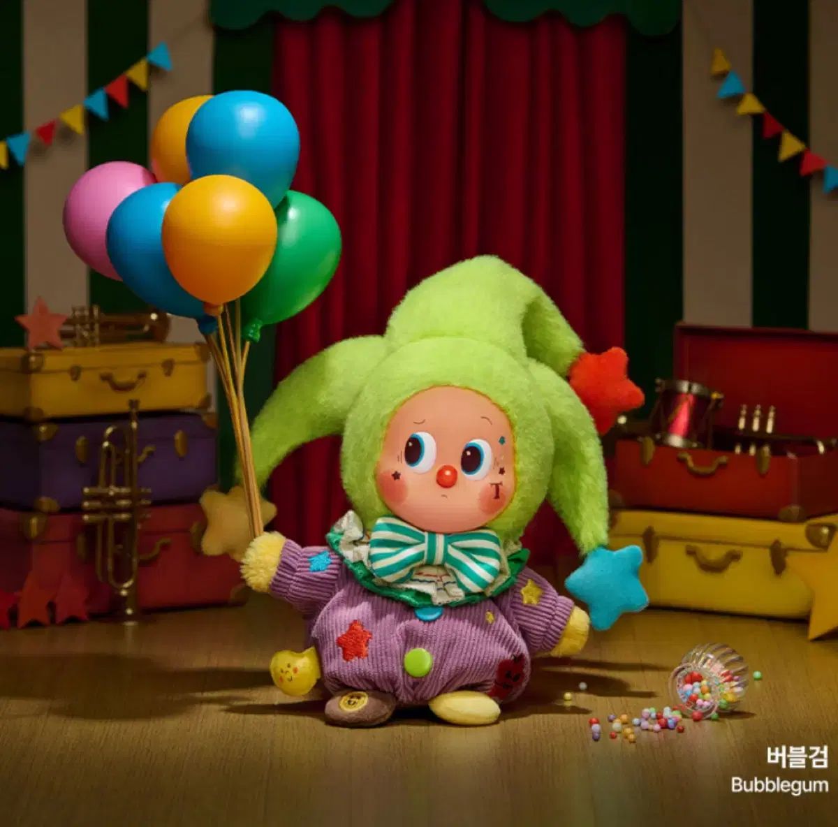 ポップマート why so serious ワイソーシリアス シークレットバブルガム 小さな星