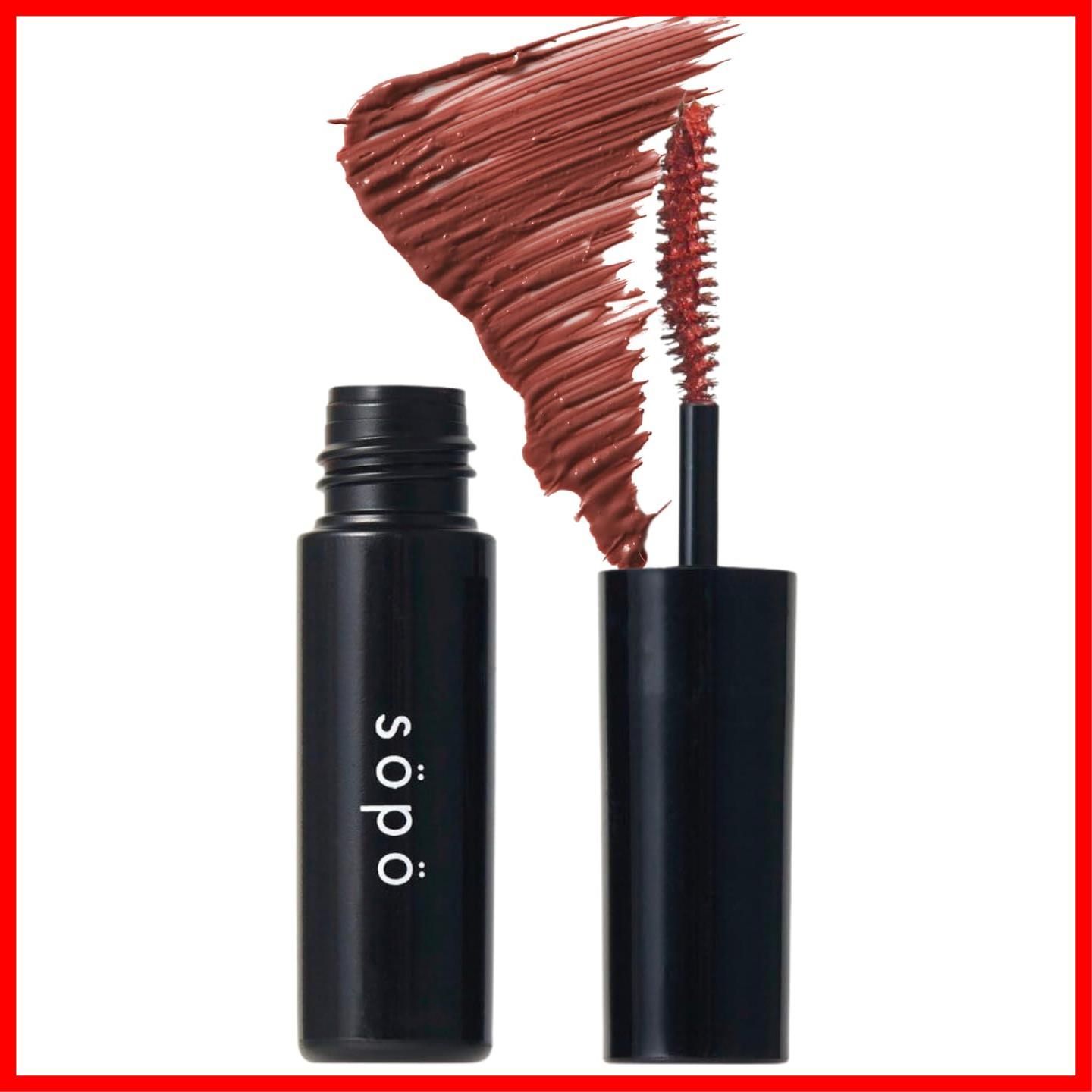 マスカラ 10 ソポ チョコレートブラウン 5 g sopo お湯で落ちる ミニマスカラ
