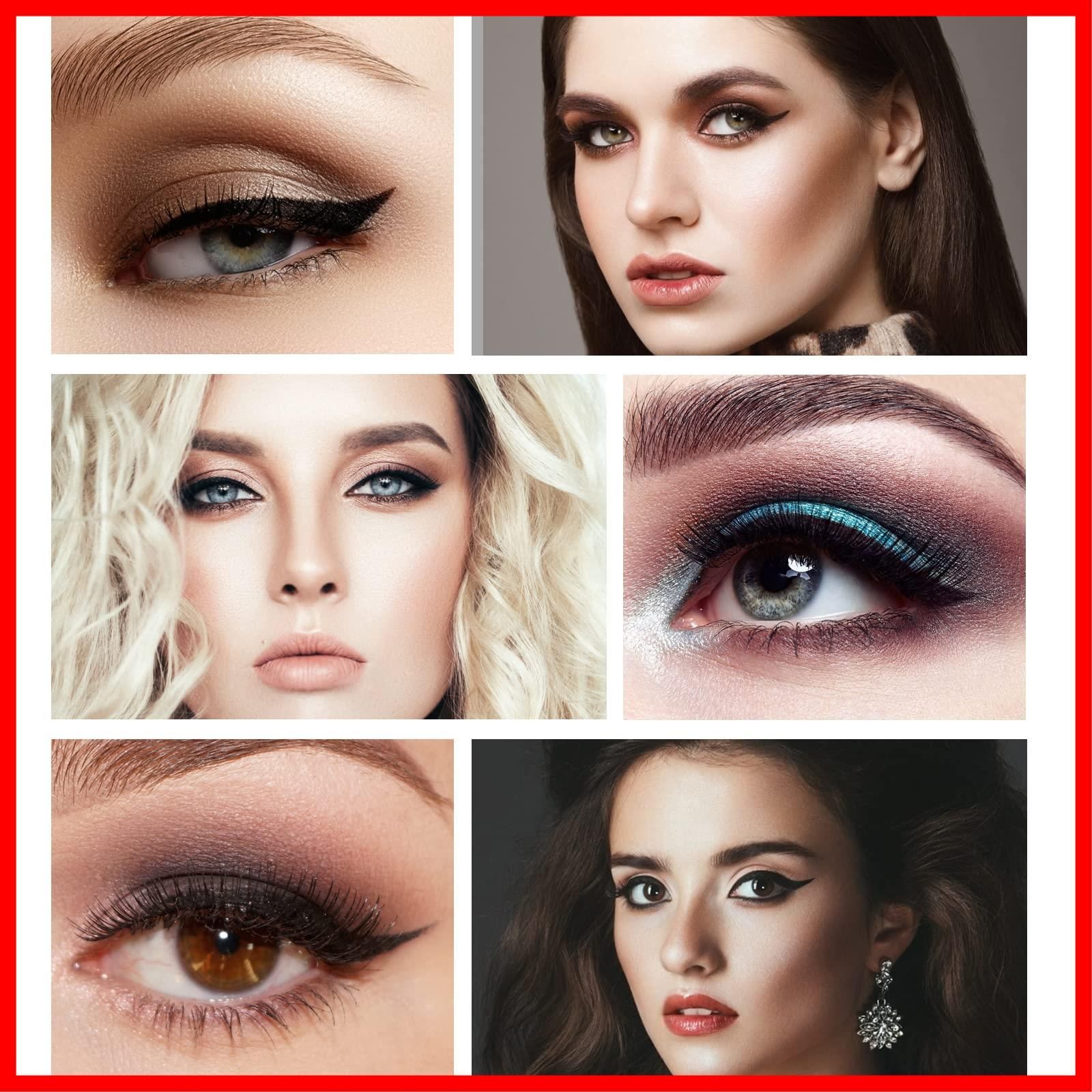 商品 ウォータープルーフ アイメイクアップセット スマッジプルーフ ジェルアイライナー 高発色 速乾性 アイライナー 塗りやすい 長持ち Boobeen ブラック