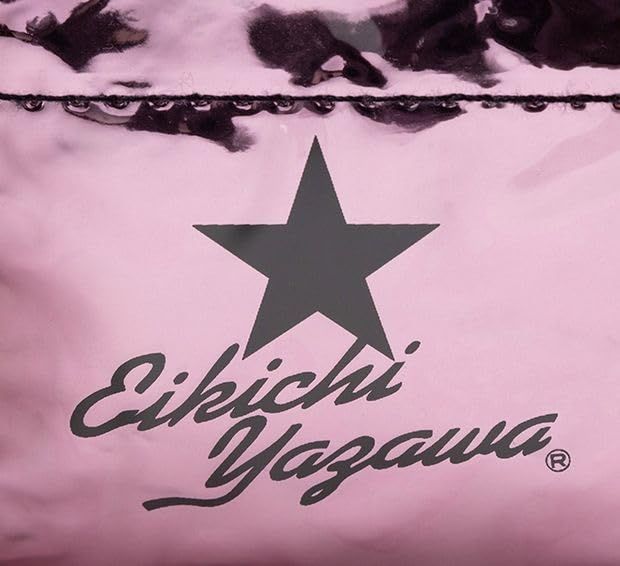 矢沢永吉（EIKICHI YAZAWA）2023 メタリックポーチ(ロゴ)「ピンク