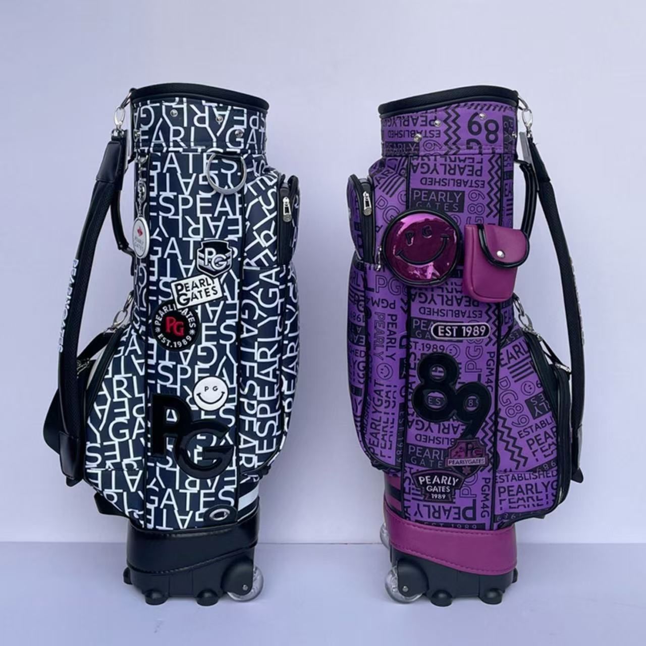 新品未使用】PEARLYGATES ゴルフバッグ ラゲッジ式 キャスター付き