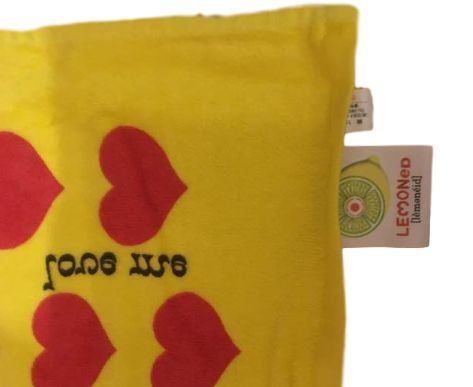 hide（ヒデ）X JAPAN オフィシャルグッズ Yellow Heart バスタオル