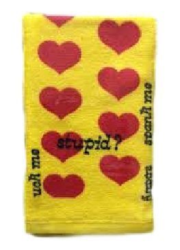 X JAPANヒデ　バスタオル　セット売り　イエローハート　ブラックハート X JAPANヒデバスタオルセット売りイエローハートブラックハート