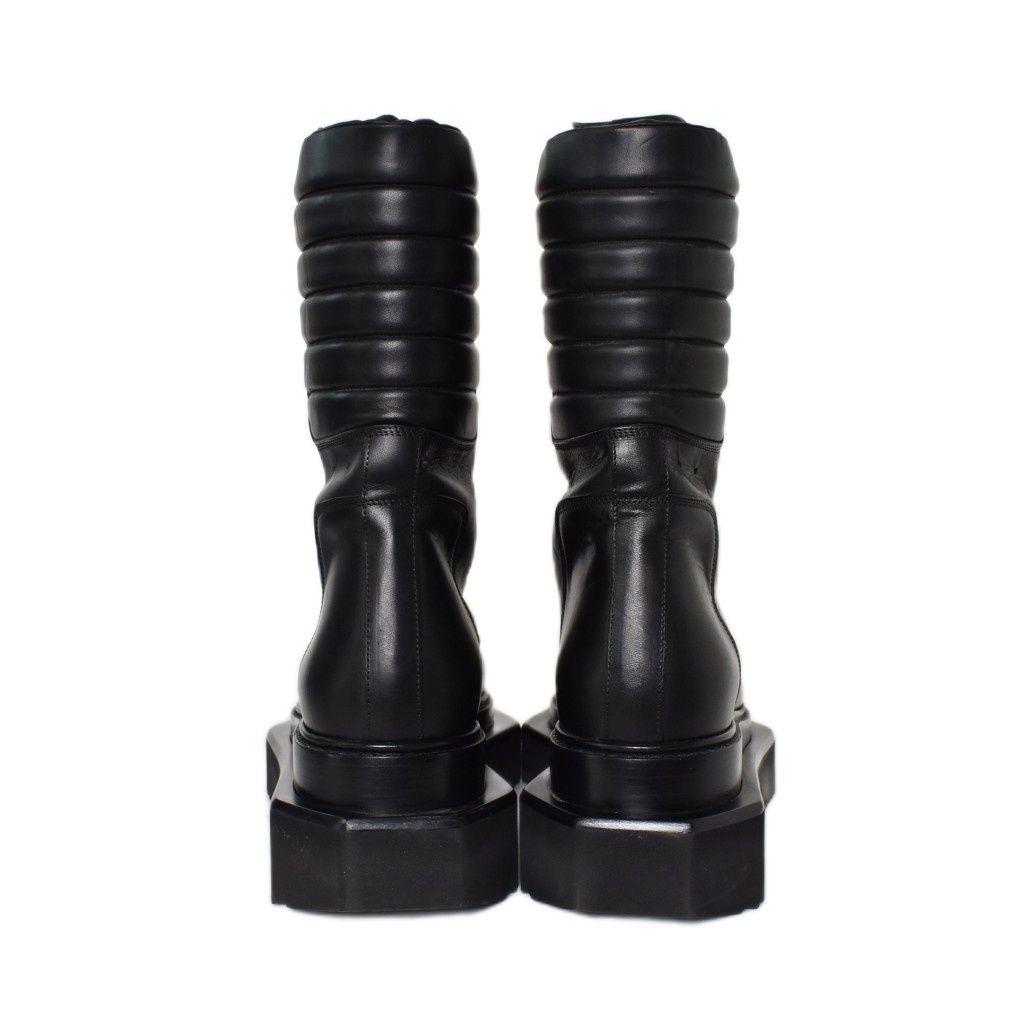 リックオウエンスブーツ Rick Owens (リックオウエンス) - LACEUP BOGUN ブーツ | cherry