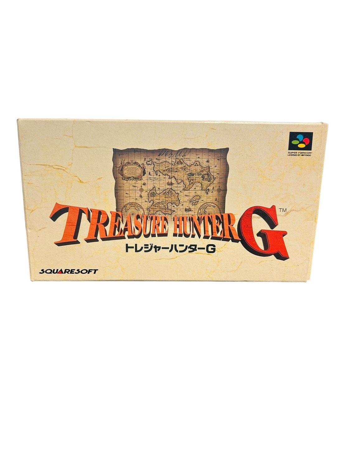 トレジャーハンターG SFCソフト「トレジャーハンターG」中古動作品の