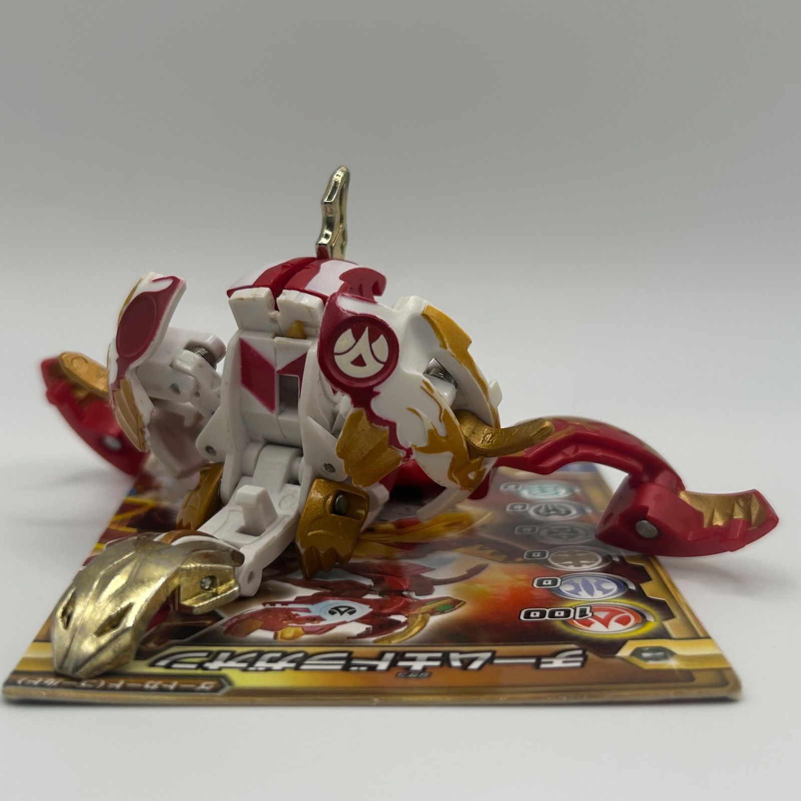 士リング・カード付き 爆丸 士ドラガオン 烈ガオウ 燕グライド 700G