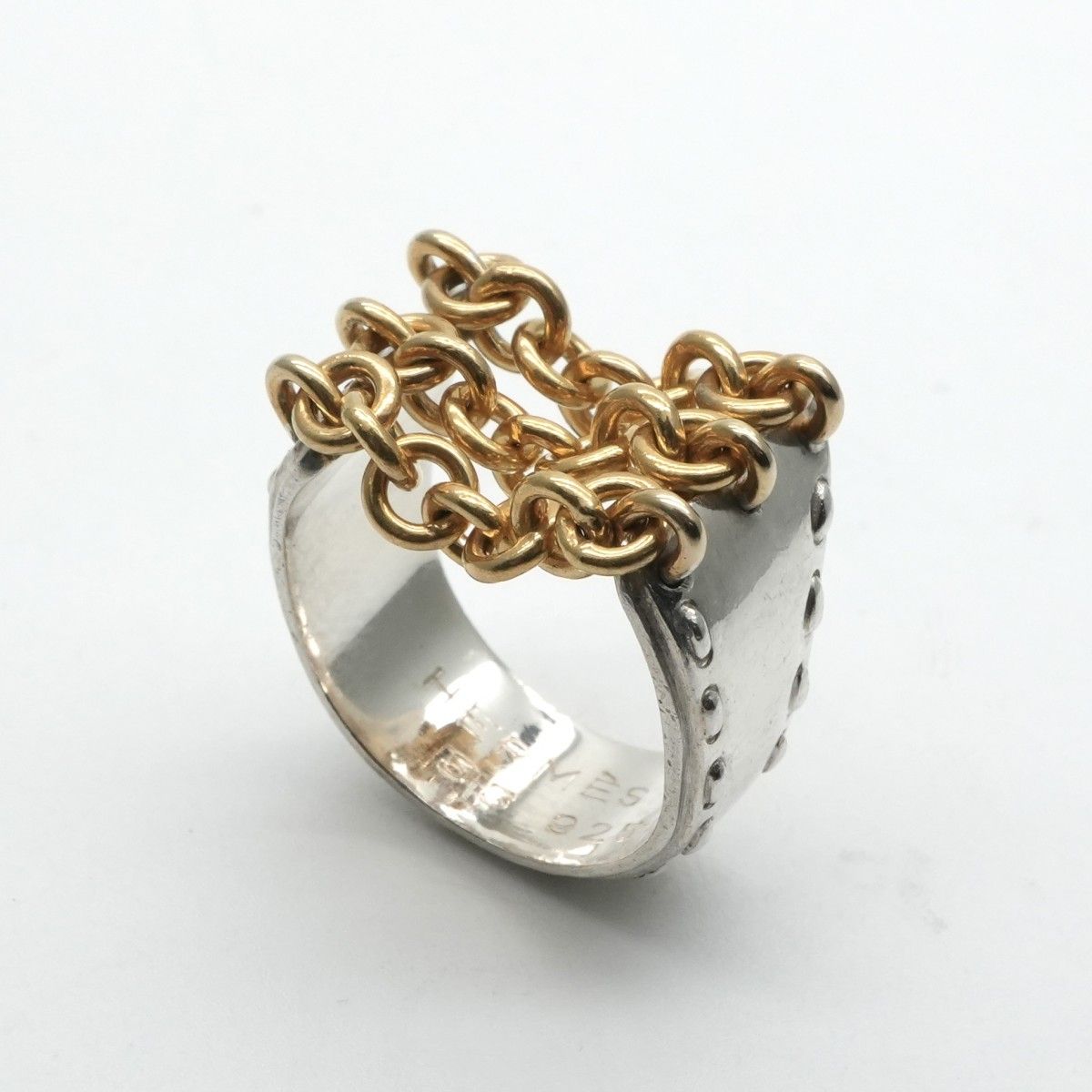 エルメス HERMES メキシコ リング 指輪 シルバー 金 - メルカリ