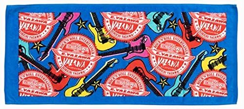 矢沢永吉（EIKICHI YAZAWA）フェイスタオル(スリーロゴ)カラフルギター