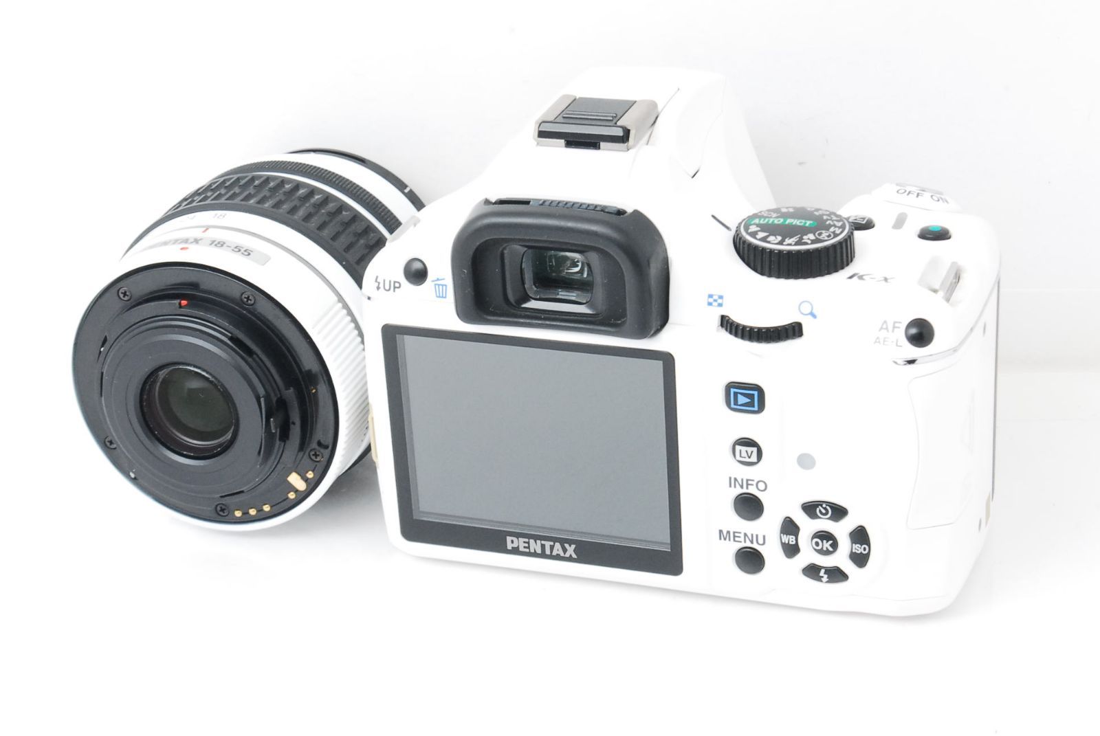 みさぽん25日まで❤️可愛いホワイト❤️保証❤️Pentax k-x みさぽん25日まで❤️可愛いホワイト❤️保証❤️Pentax k-x みさぽん