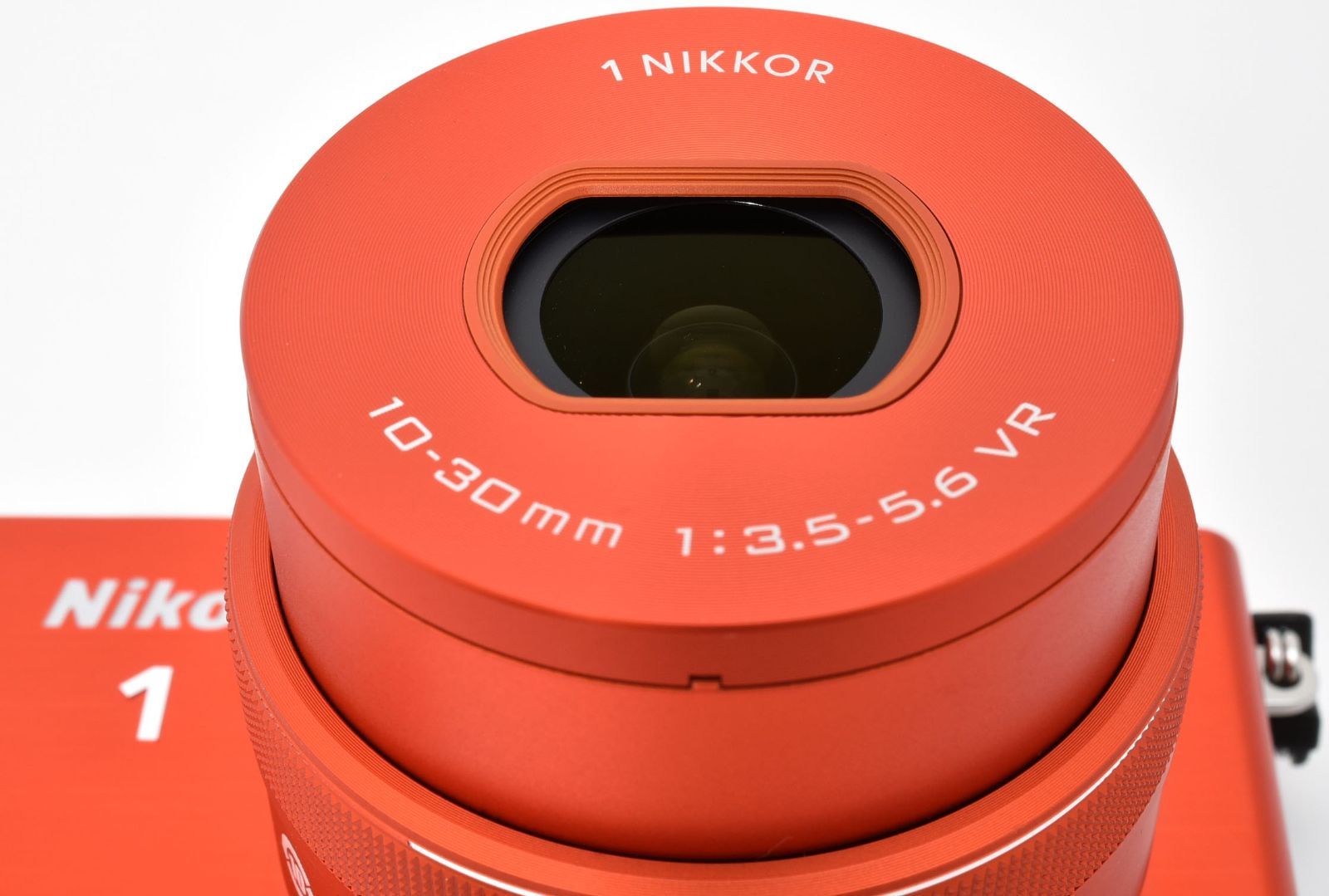 ニコン ミラーレス Nikon 1 J4 レンズキット オレンジ 中古 Wi-Fi搭載