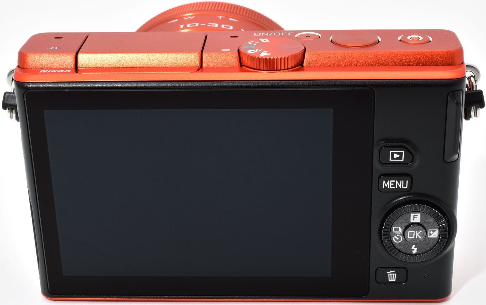 ニコン ミラーレス Nikon 1 J4 レンズキット オレンジ 中古 Wi-Fi搭載