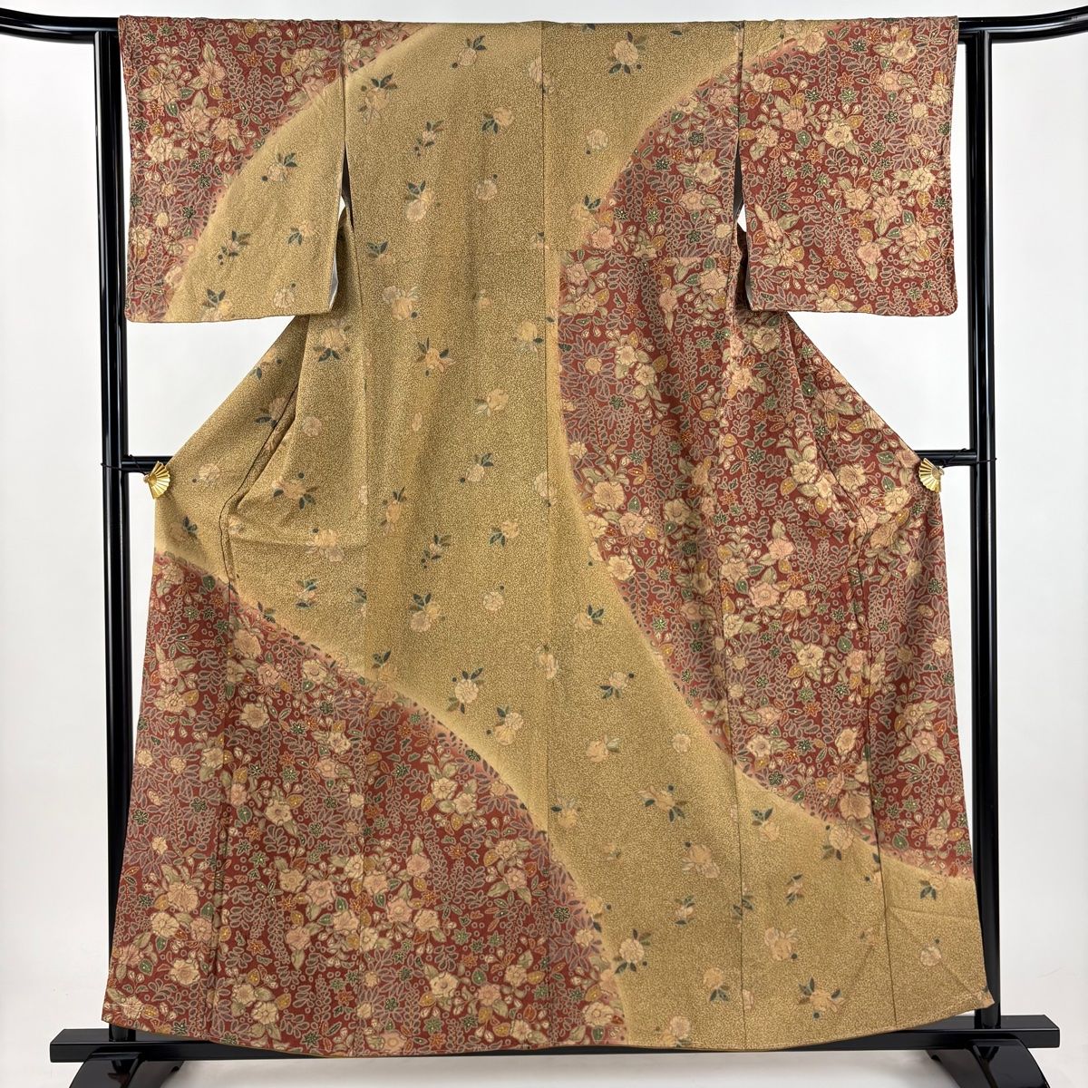 C915正絹　袷　訪問着　辻ヶ花　金彩　未使用しつけ付極美品　着物 m48544727401_1.jpg?1754529958